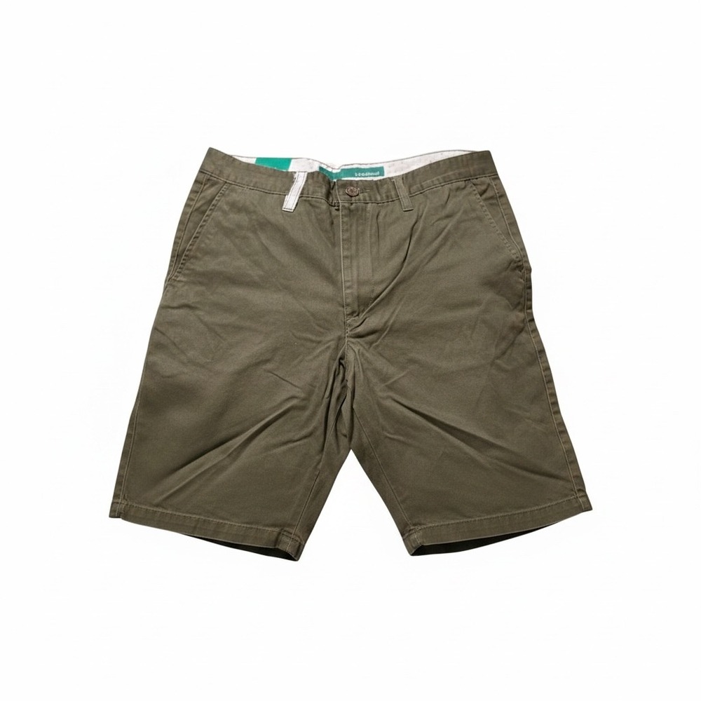 Toddland Shipwreck Shorts Mens 33 Olive Green Nautical Anchor Cutoff Chino New
